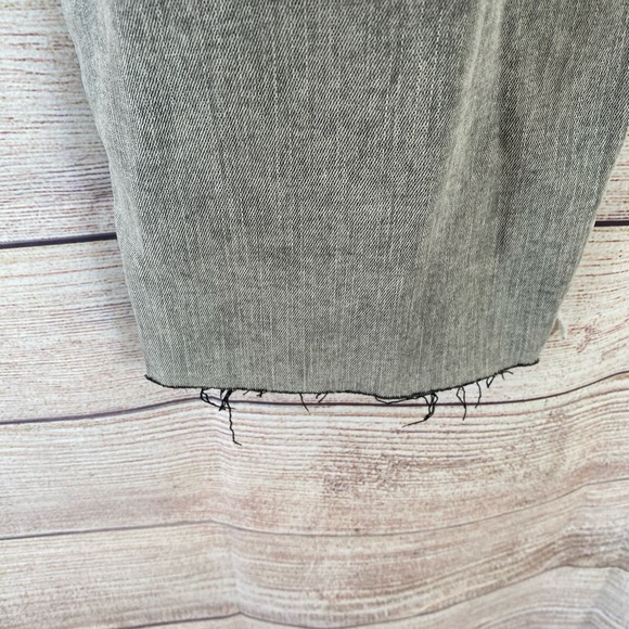 Ava & Viv Black Stone Wash Jeans Size 26W NWT High Rise Skinny Stretch Raw Hems - Picture 9 of 9